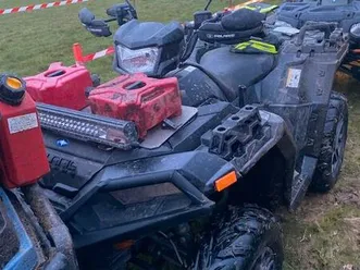 quad polaris sportsman xp 1000 – 1500 km – pack complet prêt à partir