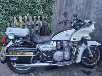 1990 kawasaki kz1000p usa police bike vente aux enchères