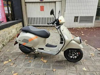 vespa gtv 300 2025 300 cm3 | scooter | 165 km | beige | 92130 issy les moulineaux