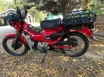 honda ct125a trail 2024 red!