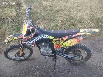 moto cross 250 démarrage électrique dirt