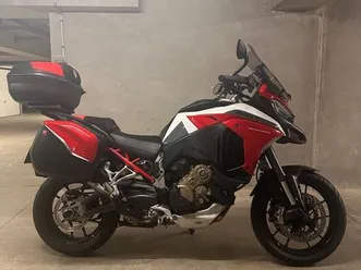 multistrada v4s sport 2021 radars & akra & bagagerie