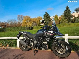 moto suzuki trail dl 1000 vstrom 2018 gris