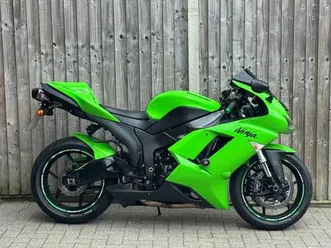 kawasaki ninja zx6r 2007 (07) super sport + very clean example + yoshimura