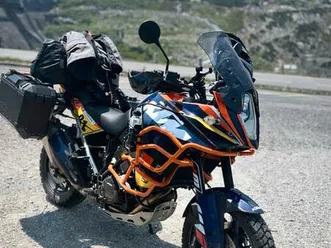 ktm 1050 adventure - reisebereit / original ktm koffer