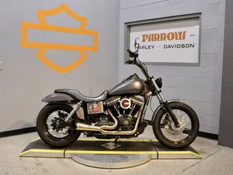 used 2016 harley-davidson dyna street bob fxdb motorcycle for sale in columbus, oh