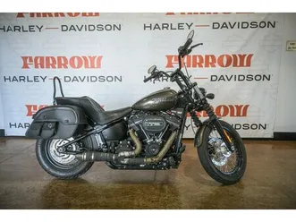 used 2020 harley-davidson softail street bob fxbb motorcycle for sale in sunbury, oh