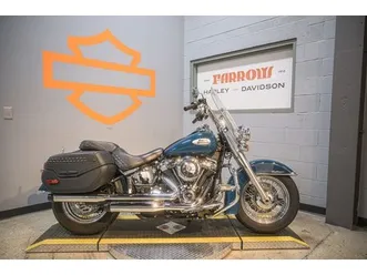 used 2021 harley-davidson softail heritage classic 107 cruiser flhc motorcycle for sale in columbus, oh