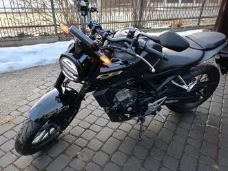 honda cb125r,15km 2024r tylko 626km, jak nowy poręba
