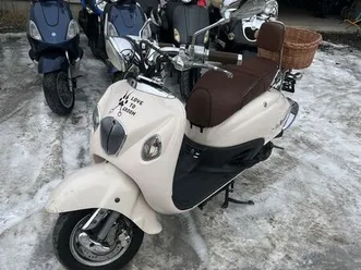 skuter retro 50 cc | po serwisie | transport | z holandii | gostynin