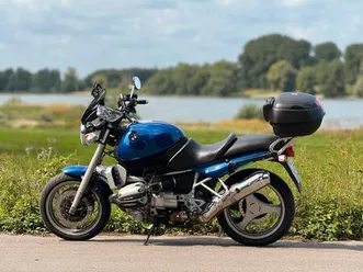 bmw r850r motorrad blau