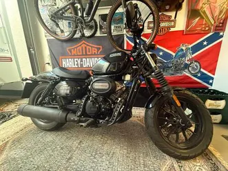 hyosung gv 125 cruiser motorrad schwarz