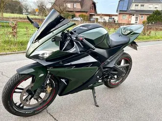 yamaha yzf-r125 2009 - bastlerfahrzeug mit vielen neuteilen