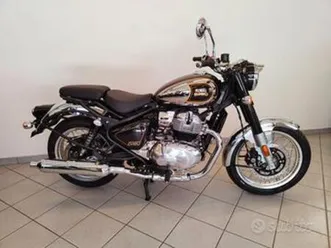 royal enfield classic 650 black chrome in pronta c