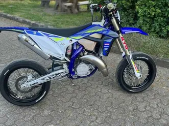 sherco 125 2t sm supermoto hgs auspuff superzustand a1