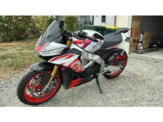 aprilia tuono v4 factory speed white