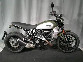 ducati scrambler icon storm green, top zustand, nur 450