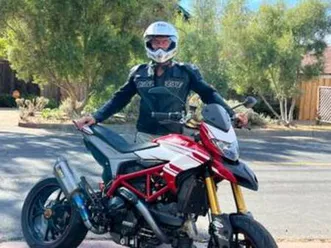 ducati hypermotard 939 sp - full akrapovic exhaust +++ (821 950 1100s)