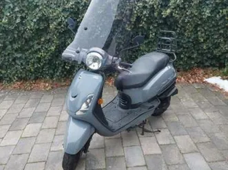 sym fiddle ii (bj: 2021, km-stand: 10.214km, geel kenteken) — scooters | sym — marktplaats