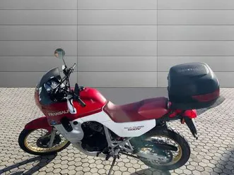 honda transalp 700 bianco