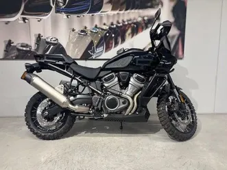 harley-davidson rh1250s pan america-arh, viel zubehör