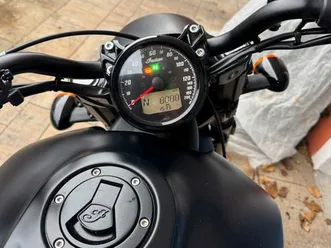 indian scout bobber mit jekyll and hyde auspuff