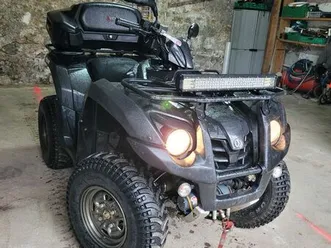 quad 4x4 lame à neige