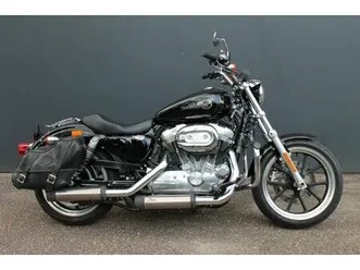 harley-davidson xl 883 sportster superlow + zmm auspuff + tasche