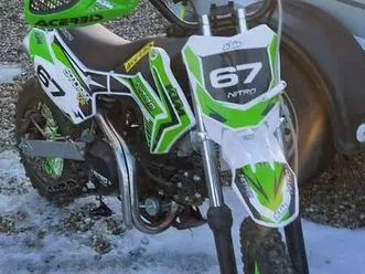 dirtbike-automatik mit hã¤nger