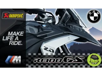 bmw r 1300 gs -triple black -voll - schmiederäder – bmw oil inkl.