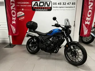 honda cl500 2025 500 cm3 | moto roadster | 300 km | bleu | 16100 cognac