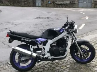 moto suzuki gs500e lemenhe, mouquim e jesufrei