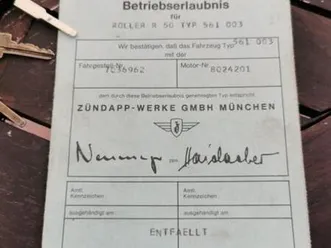 zündapp roller r 50 zerlegt top