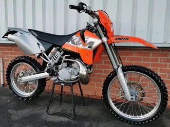 2000 ktm exc 200 - tidy - rare vinduro - bookpack - road reg -