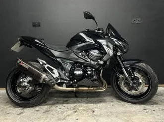2017 66-plate kawasaki z800 12,212 miles ** fsh * akrapovic exhaust * extras **