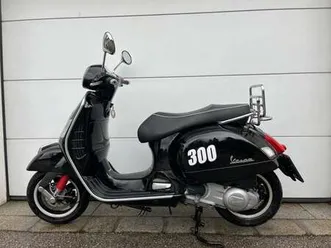 vespa gts 300 super, 278 ccm, schwarz
