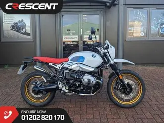 bmw r ninet urban gs 2020 - arrow exhaust - gold wheels - twin clocks - 3 stamp