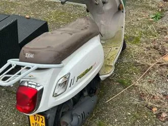 sym fiddle ii - geel kenteken - bouwjaar 2011 - 30.000+ km — scooters | sym — marktplaats