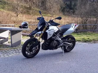 aprilia dorsoduro 750 abs, arrow auspuff, mit viel zubehör