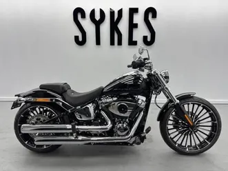 new 2025 harley-davidson fxbr softail breakout 117 in vivid black
