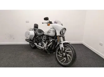 harley davidson flsb sport glide 1745 ** 12 months mot - sissy bar - panniers **