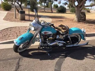 1959 harleyfl panhead / 1979 flh harley shovelhead