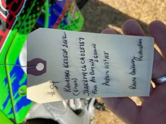 kawasaki kxf 250 2012