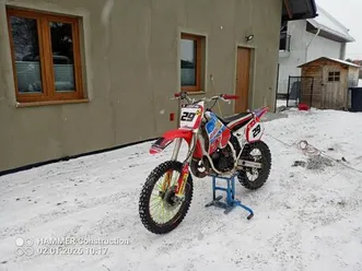 honda cr 125 w fajnym stanie lasek trute