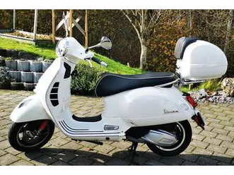 piaggio vespa 300 gts super, abs, topcase