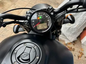 indian scout bobber mit jekyll and hyde auspuff