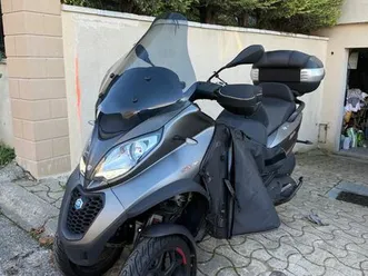 piaggio mp3 500 hpe 2020 avec protection + top case tbe