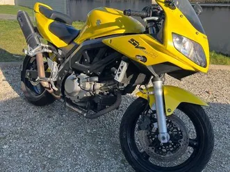 suzuki sv 650 s – 2005 – jaune – 49 000 km – entretien complet – échange possible