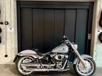 harley-davidson flfb 1923 softail fat boy 117, custom, moto neuve, chf 26'500.-