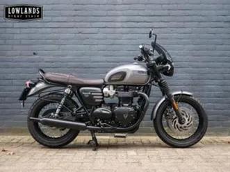 triumph bonneville t 120 black (bj 2018) — motoren | triumph — marktplaats